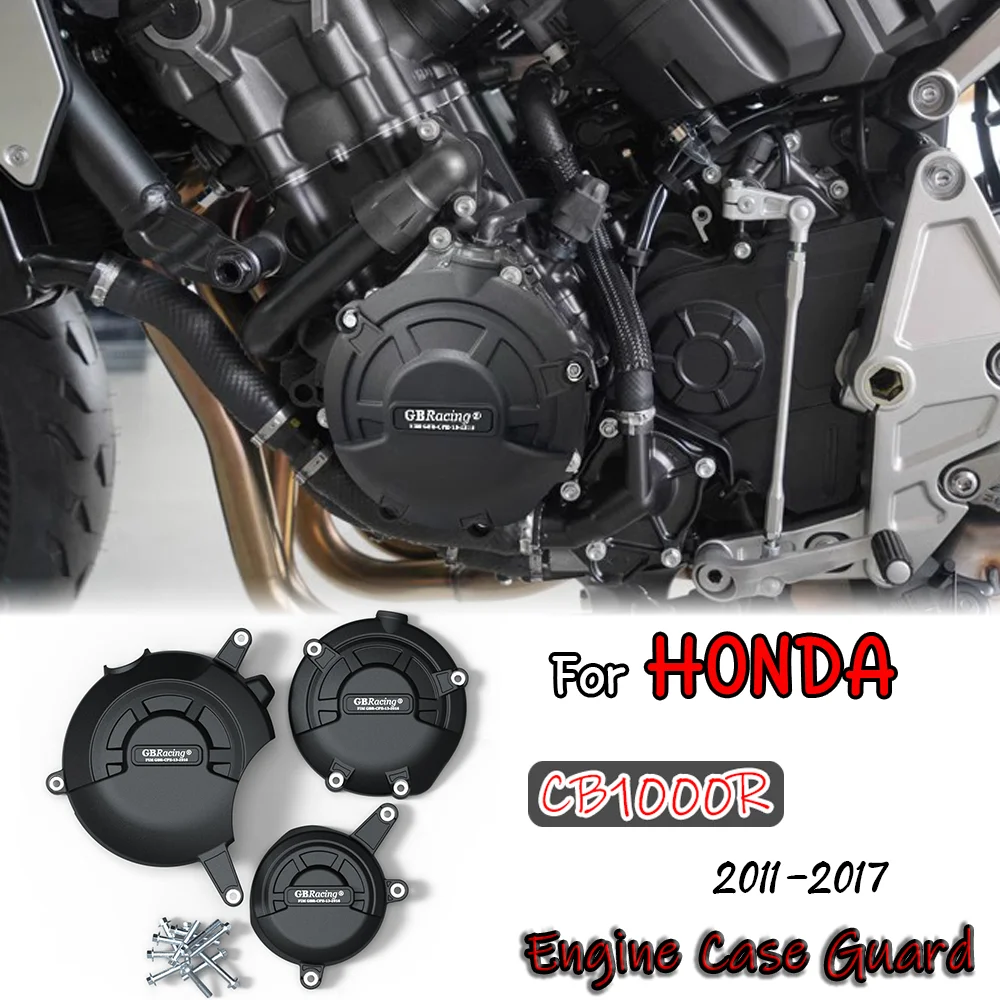 

For HONDA CB1000R 2011-2017 Motorcycles Engine Case Guard Engine Case Protector Cover Engine Cover Set Engine Protection Cover