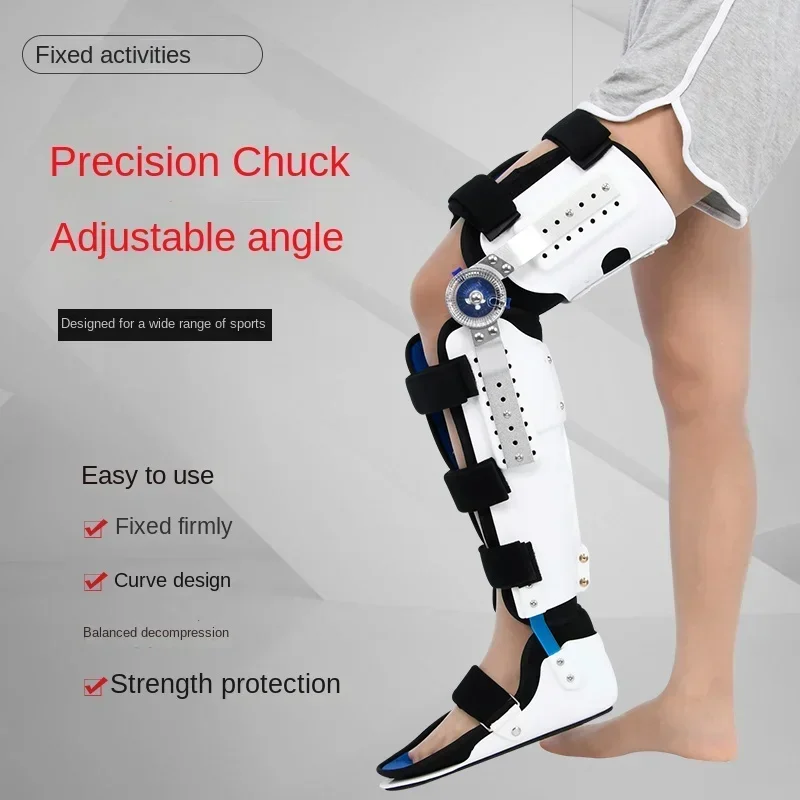 Knee Ankle Foot Lower Limb Fixed Support Thigh Calf Fracture Protective Gear Tibia Joint