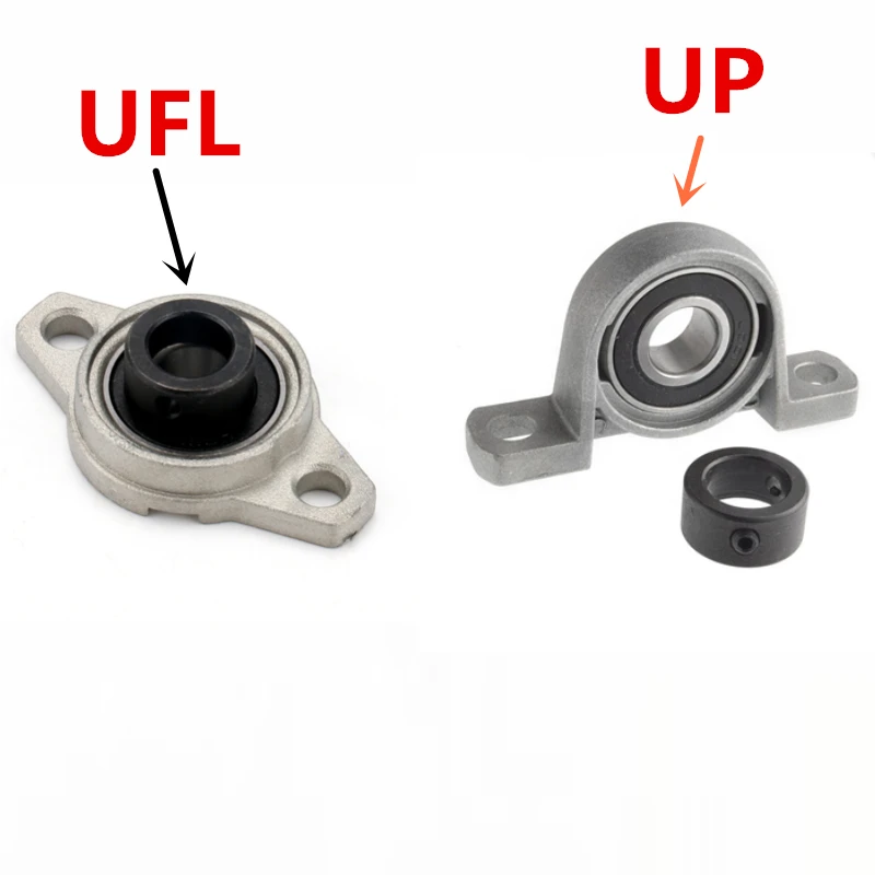 

Brand New 10/12/15/17mm Bore Diameter Zinc Alloy Pillow Block Flange Bearing UFL000 UFL001 UFL002 UFL003 UP000 UP001 UP002 UP003