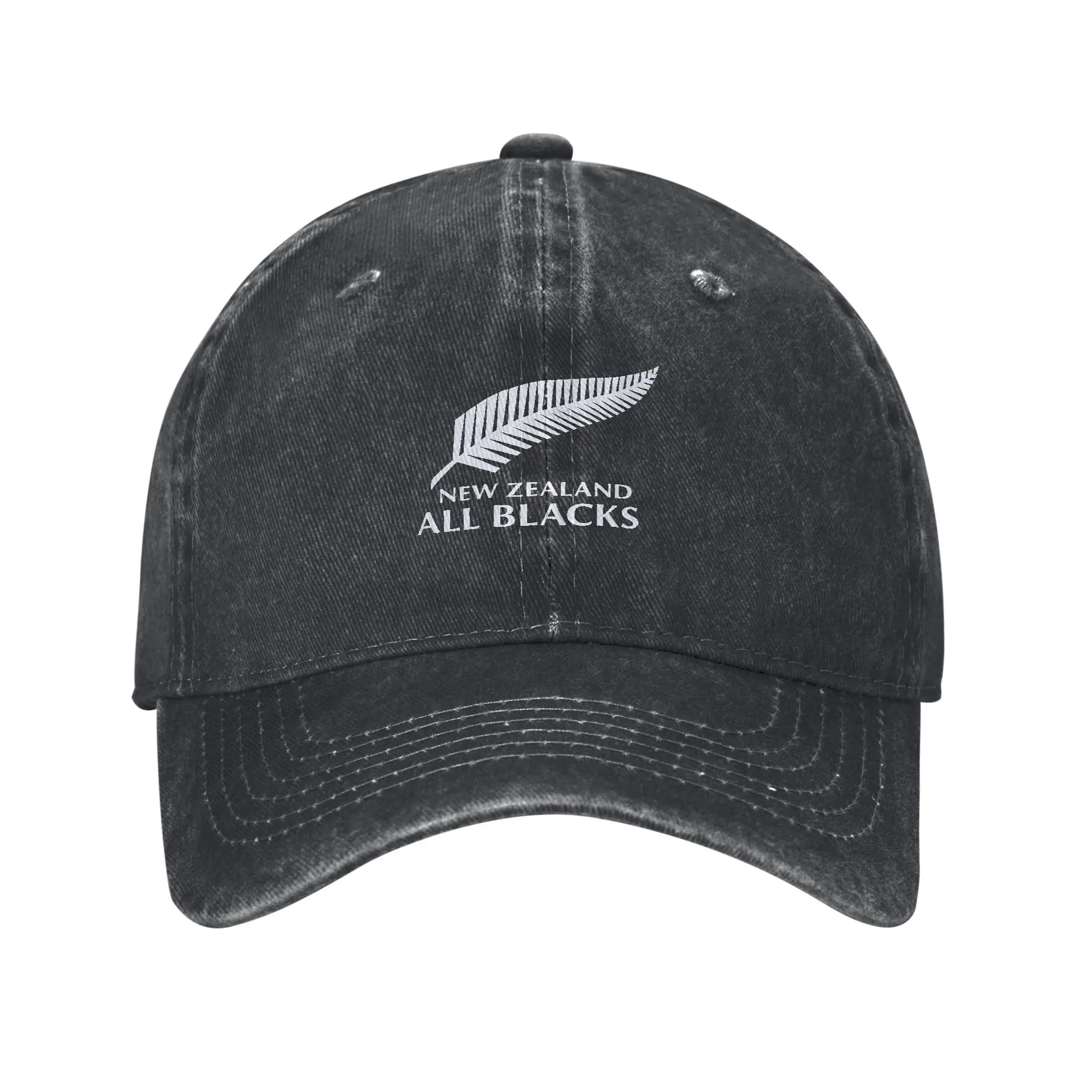 

All Blacks Повседневная бейсболка для бега Хиппи Хип-хоп Шляпы Летняя оптовая продажа Унисекс Мужская y2k Забавная кепка Snapback