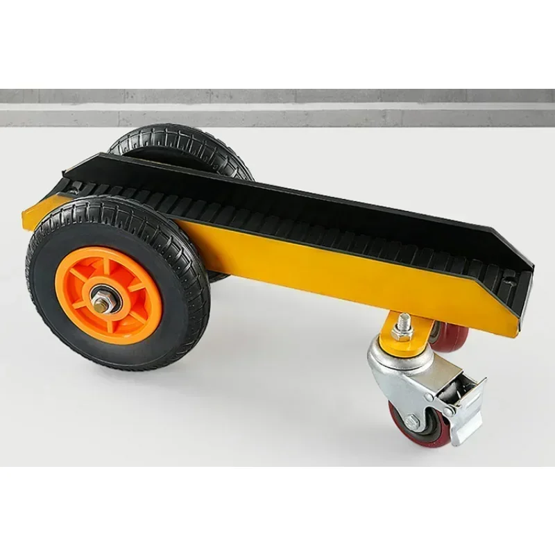 

New Marble Handling Trolley Four-wheeled Loading Vehicle Heavy-duty Universal Wheel Carrying Transportation Tool