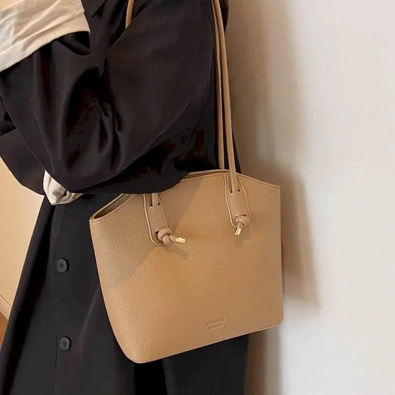 

Сумки на плечо, повседневные многоразовые портативные винтажные мягкие офисные сумки из искусственной кожи, роскошные сумки, однотонные сумки, персональные дорожные сумки большой вместительности