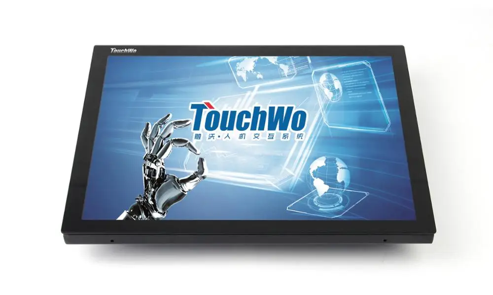 공장 도매 10 12 15 15.6 17 19 인치 산업용 PC 터치스크린 Lcd 모니터