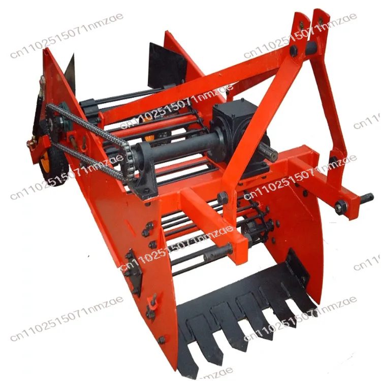 Walking Tractor Mounted Tuber Harvester & 3-Point Hitch Potato Digger