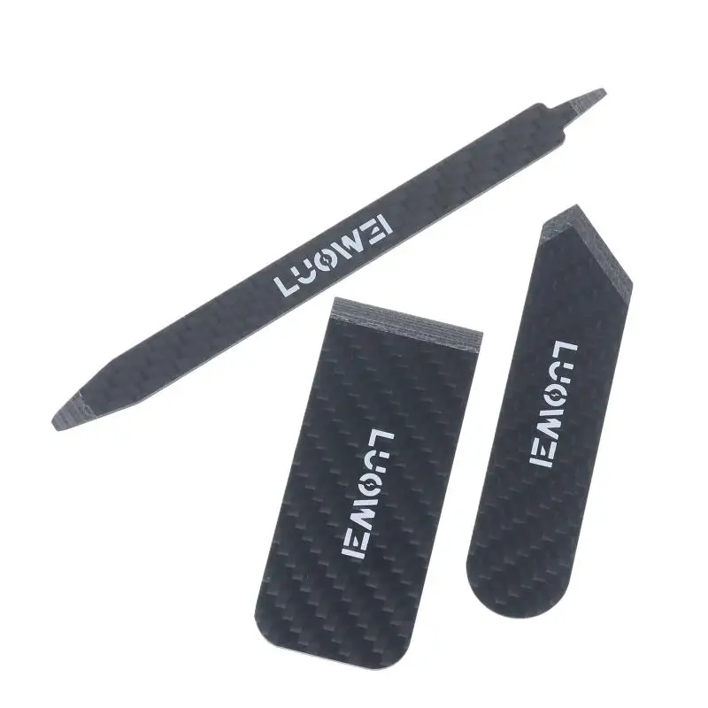 إصلاح الإلكترونيات تفكيك الأدوات اليدوية ألياف الكربون غير المغناطيسي كشط التحديق أداة مجموعة ورقة للهاتف المحمول #6