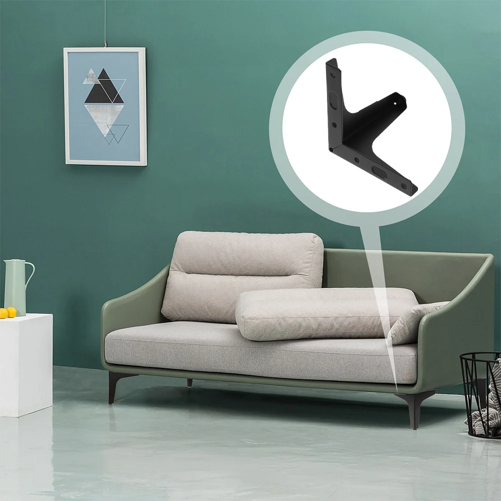 

4 Pcs Furniture Support Legs Metal for Table Sofa Replacement Cabinet Feet Iron