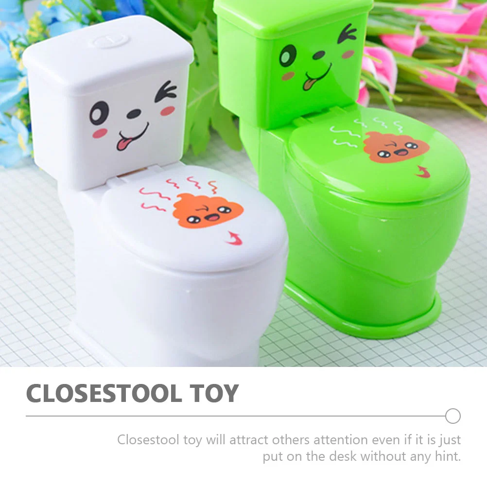 3 Pcs Tricky Toilet Toy Spray Water Closestool Toys Prank Funny Present Squirting Joke Stuff