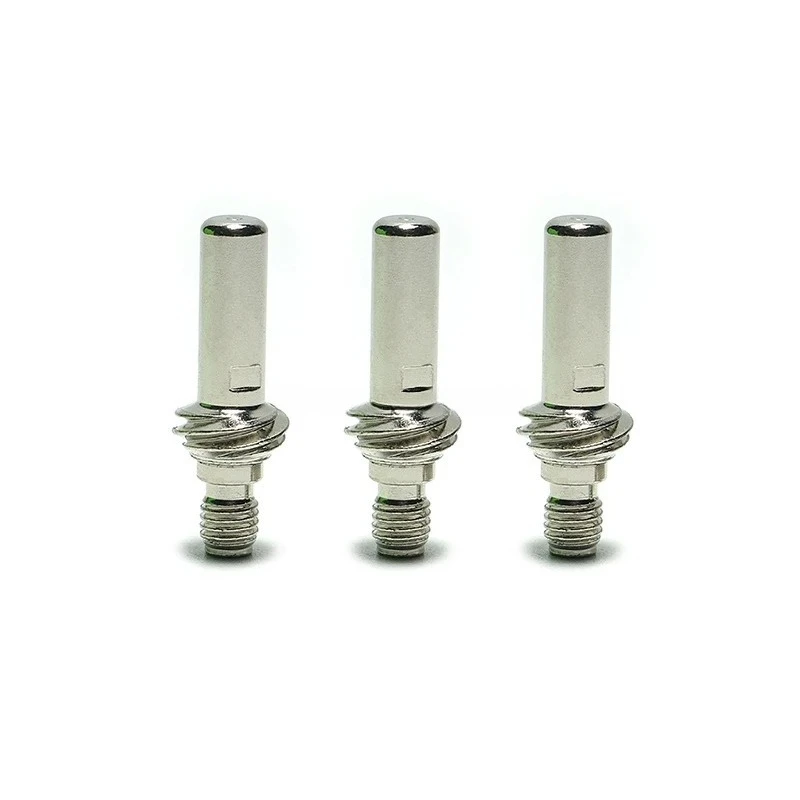 Eletrodo de Substituição para Tocha de Corte a Plasma CNC, Peças Consumíveis de Metal Duráveis para Equipamentos Industriais de Corte a Plasma