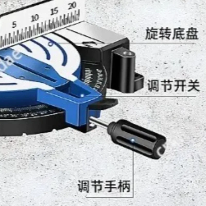 Household 110v45 degree angle miter multi-functional profile high-precision circular saw aluminum machine