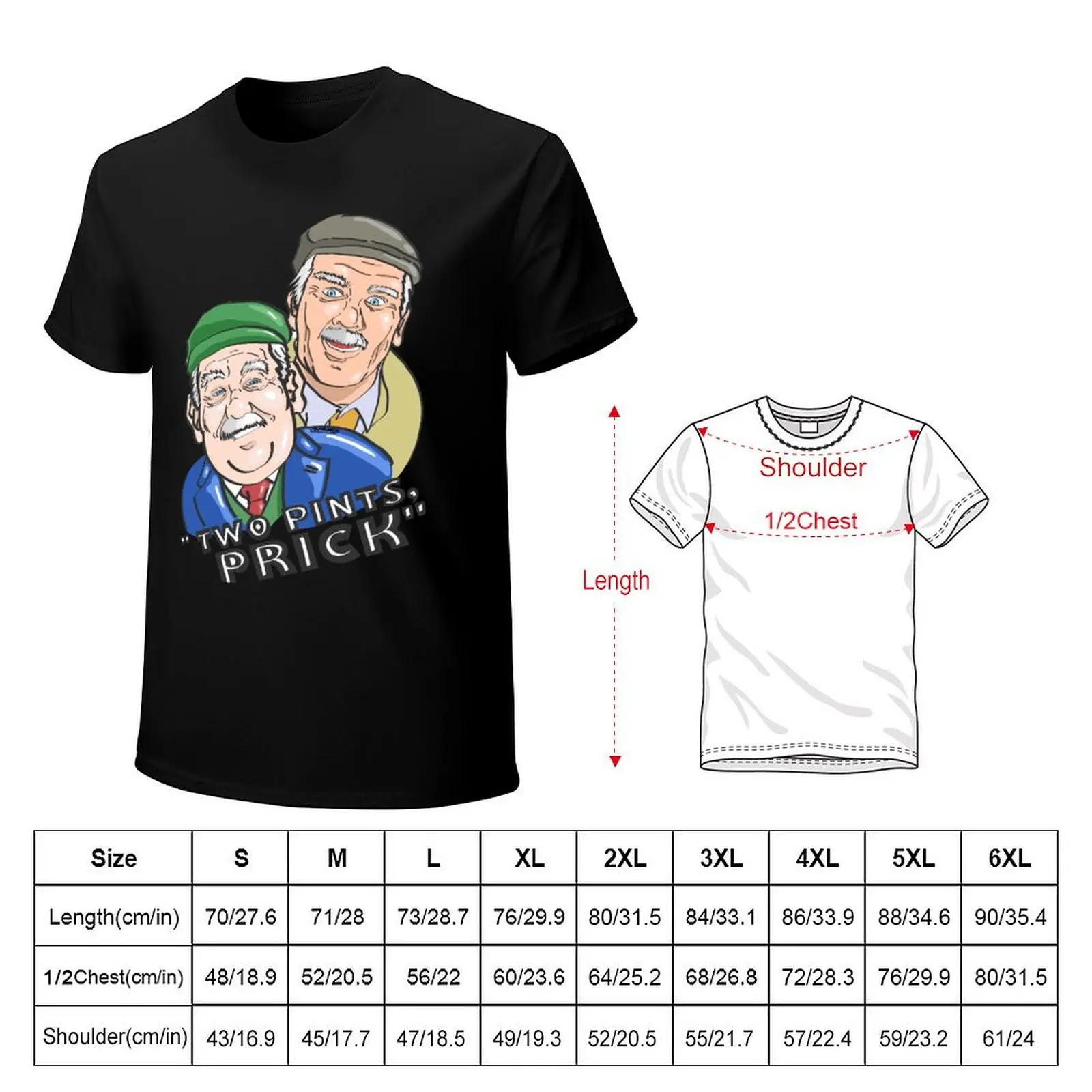 Jack and Victor. Still Game. T-Shirt Stylish Print Short Sleeve Tee