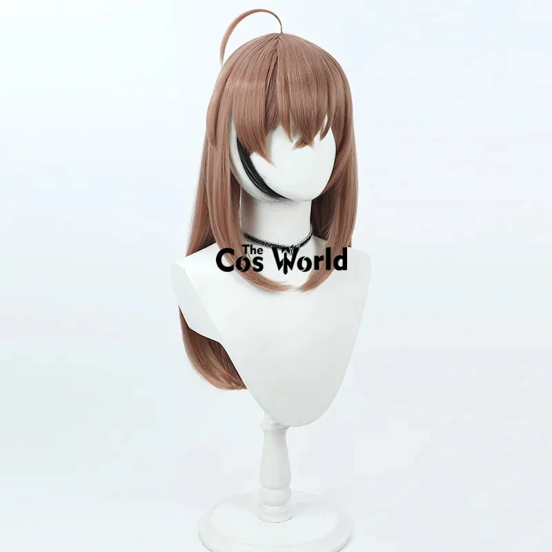 الظاهري YouTuber VTuber Hololive Nanashi Mumei أنيمي تأثيري الباروكات الألياف مقاومة للحرارة الشعر الاصطناعية + غطاء شعر مستعار