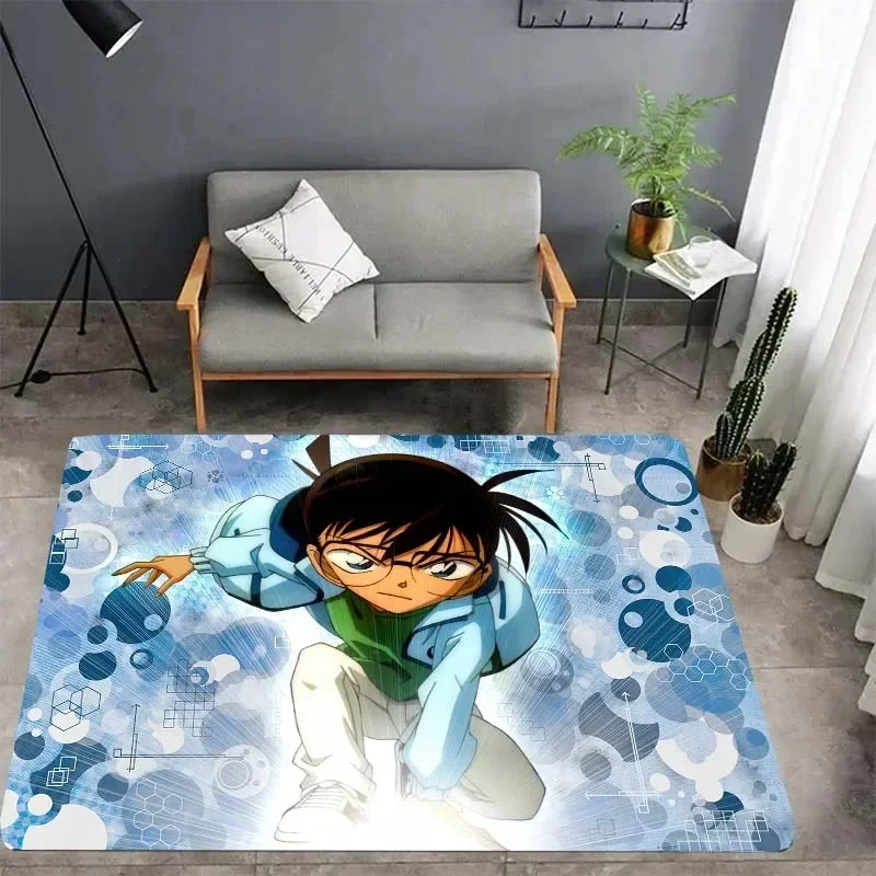 3D cartoon detective Conan rugs living room bedroom decor rugs home bathroom accessories kitchen balcony mats birthday present