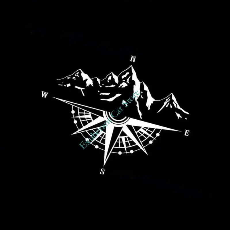 ملصقات H3CE للمركبات الجبلية لتوجيهات الطقس، شارات قوية محمية من مادة PVC