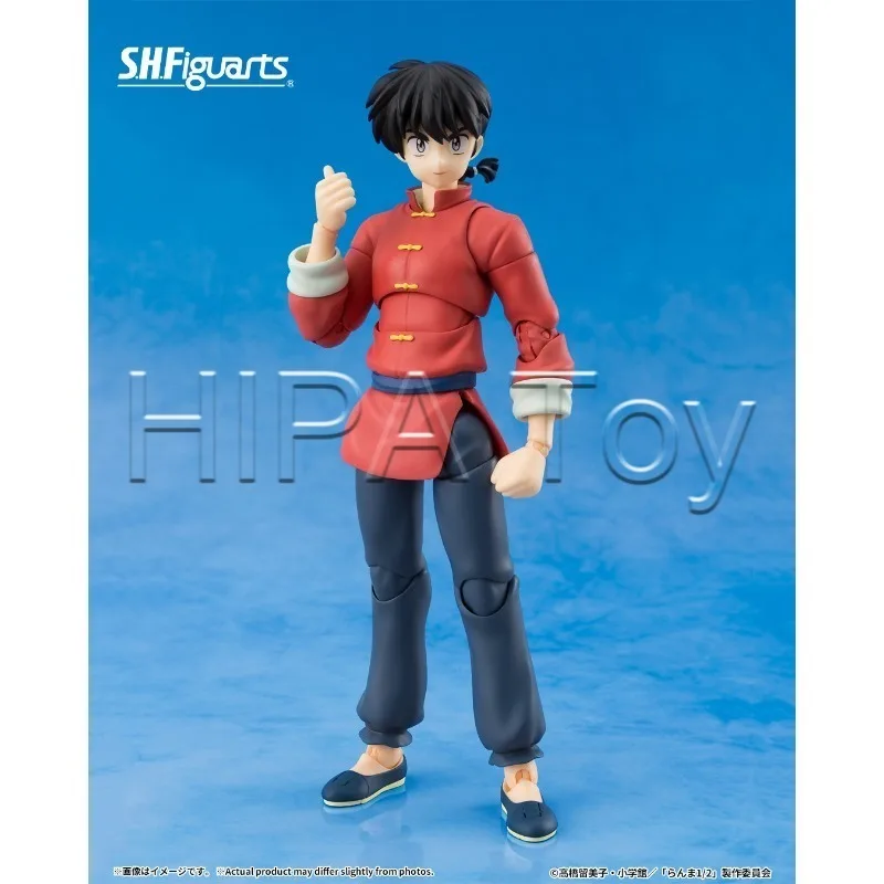 【In stock】HIPA Store Bandai Original S.H.Figuarts Ranma 1/2 Shampoo Ranma Saotome Male/Female Version Action Figure Model Gift