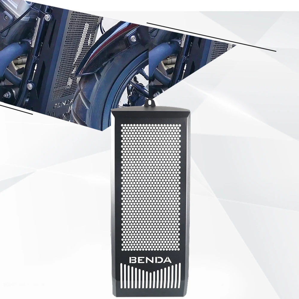

Motorcycle FOR BENDA BD300 BD 250 2021 2022 2023 2024 2025 Radiator Guard Protection Grille Grill Cover Protector Rock 250 300