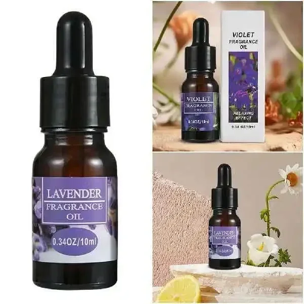 10ml Car Natural Plant Essential Oil for Car Air Freshener Diffuser Humidifier Refill Perfume Flavoring for Car Auto Accessories