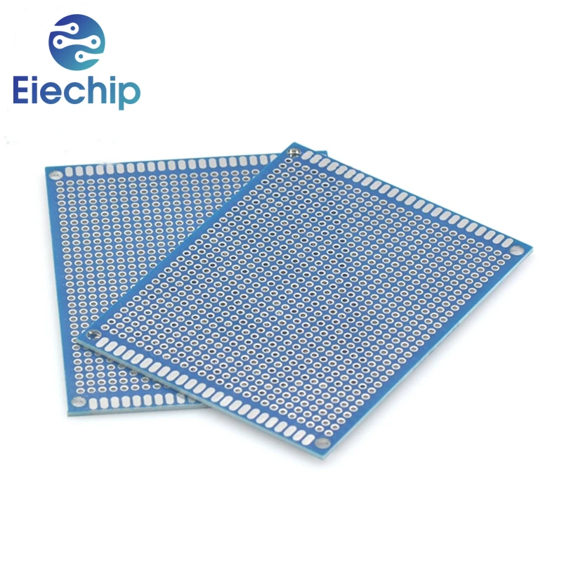 5/10PCS PCB Board Prototype Board Blue 3x7cm 4x6cm 5x7cm 7x9cm Double Sided Circuit Boards DIY Electronic Kit