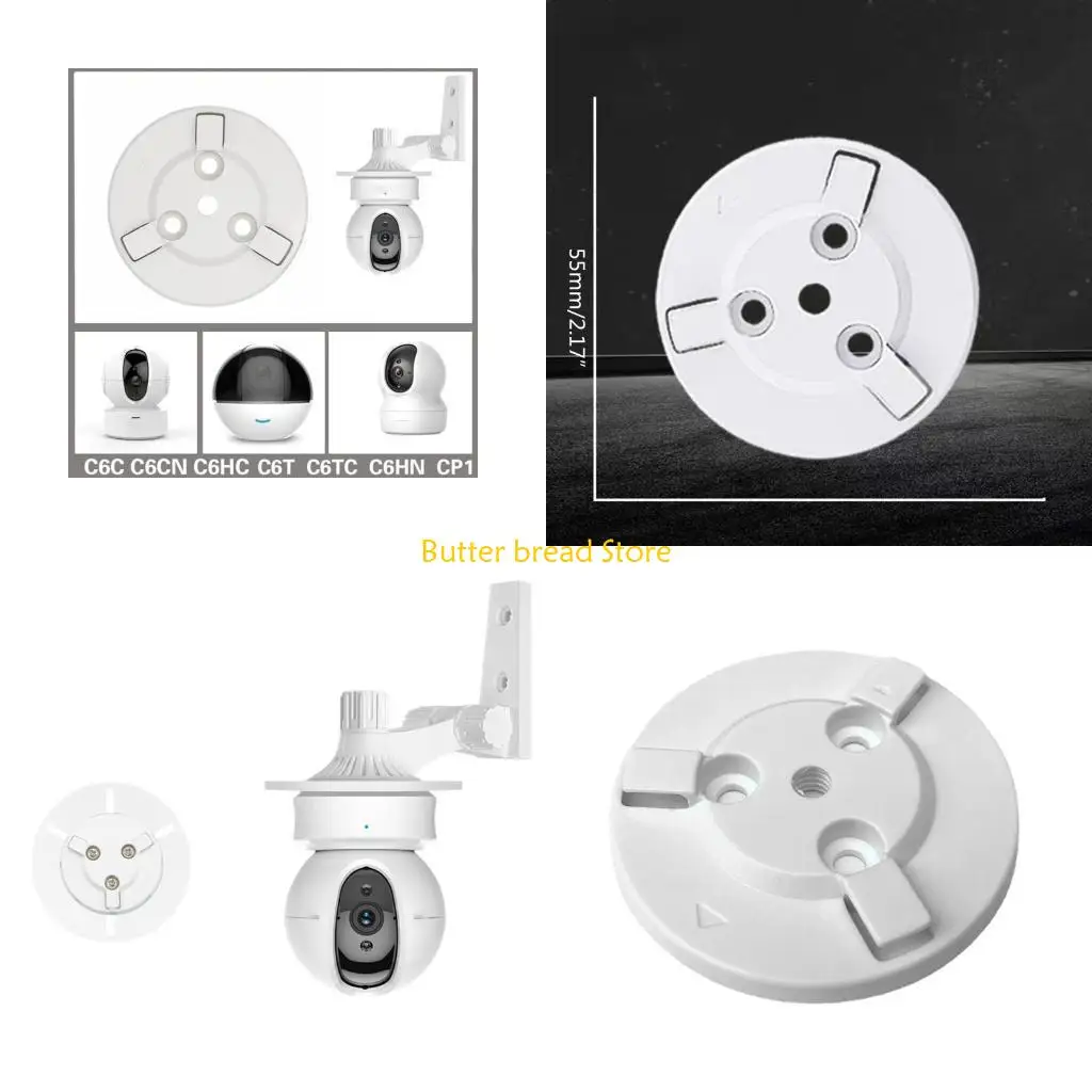 W89C Universal Wall Mount Bracket Base Set Easy to Operate for C6C/C6HC/C6T/C6TC/C6CN/C6HN/CP1/XP1 for Smart Camera
