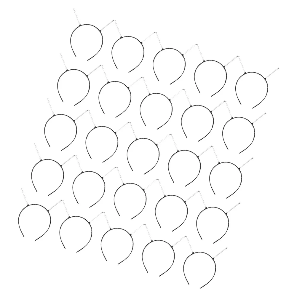 

24 pcs Diy Kit Plastic Headband Frame For Face Washing Headbands Women Hair Accessories Non-Slip Spa Party Makeup Use