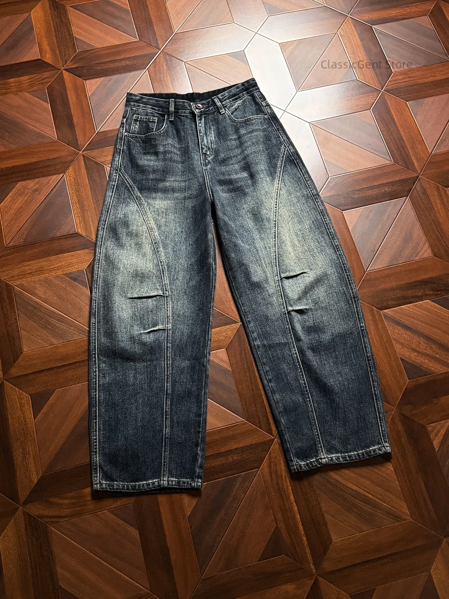 

New diagonal divider dart design, pioneer street 13.2 oz scimitar jeans