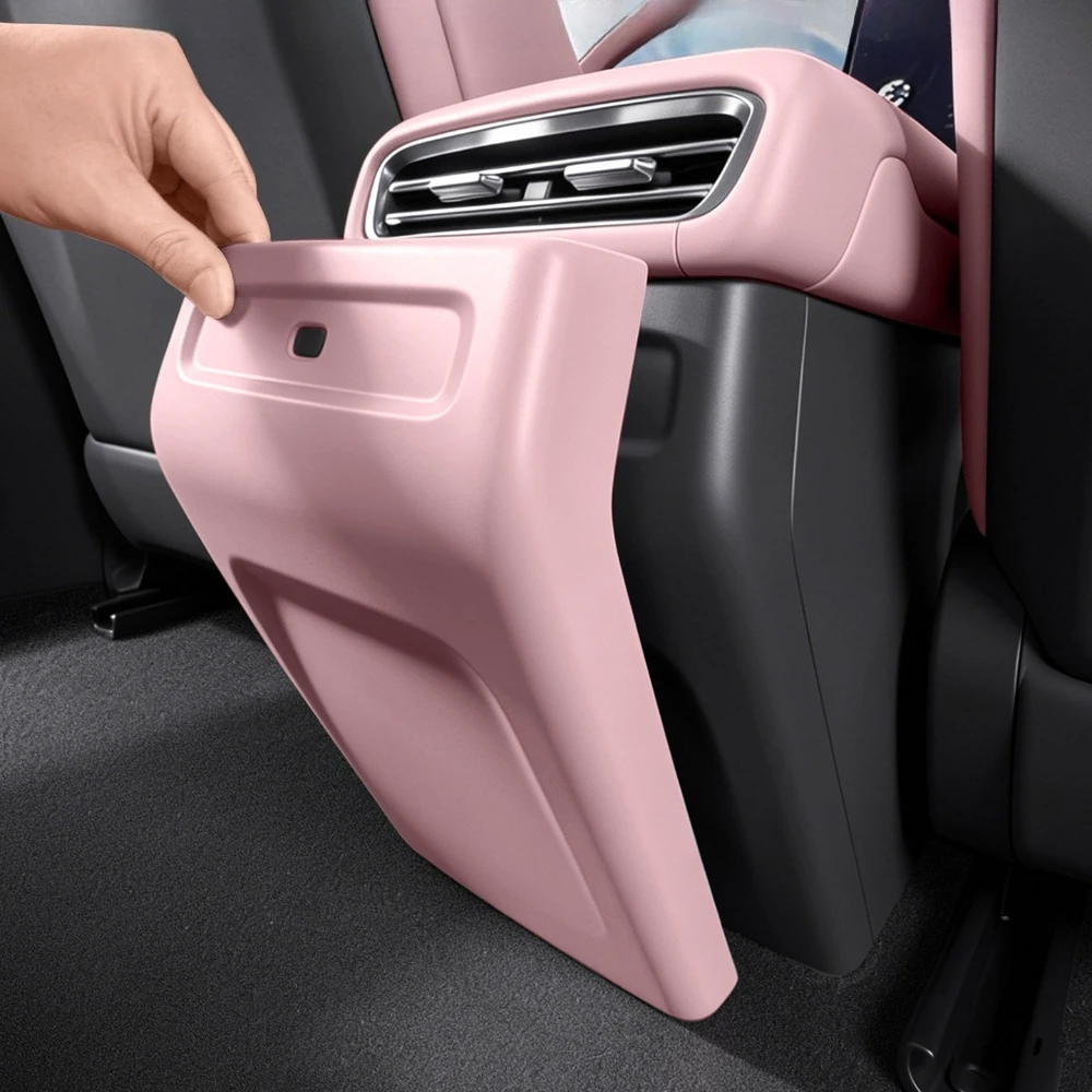 For Xpeng MONA M03,L03,Rear Air Vent Anti-Kick Cover,Back Seat Protective Panel,Car Interior Modification Accessories