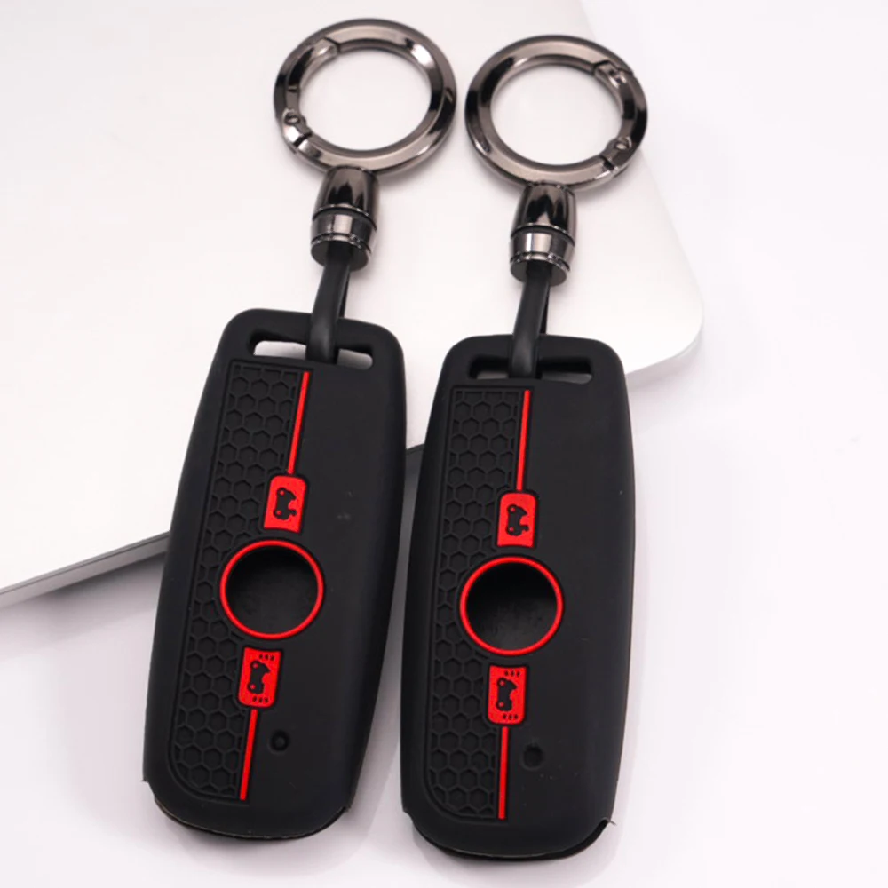Key Fob Case With Chain For Honda GL1800 Gold Wing Goldwing F6B Gold Wing Tour DCT Slim Fit Lightweight Drop Resistant Flexible