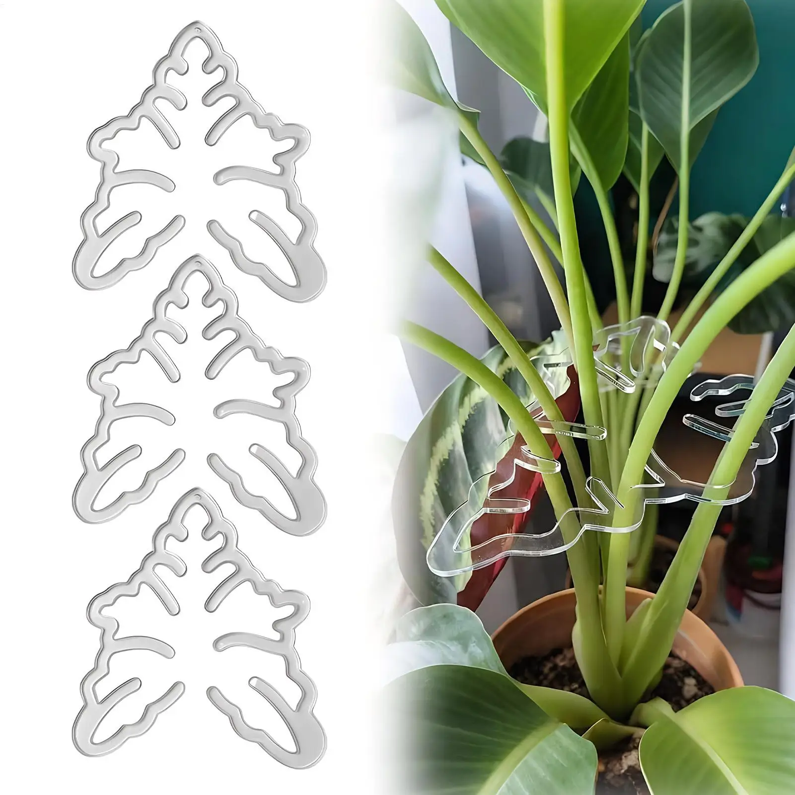 Plant Stem Support Durable Monstera Stabilizer Climbing Plant Trainer Decorative Garden Ideal Plant Support for Growth