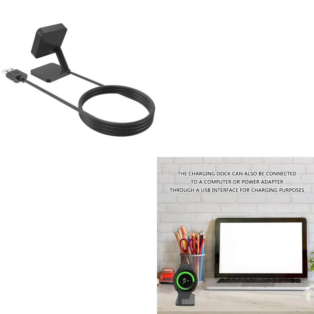 

Charging Dock USB Interfaces Smartwatch Charging Stand with Stable Support Charging Dock for smartwatches 7