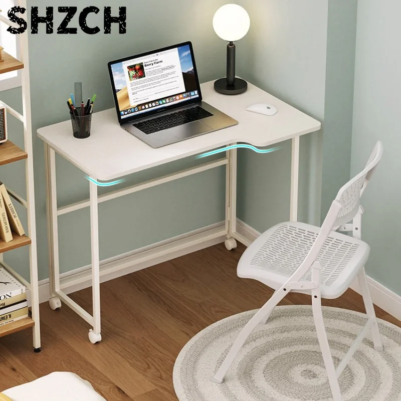 Foldable Laptop Desk for Home And Bedside Use Space-Saving Multifunctional Junior High Student Study Table