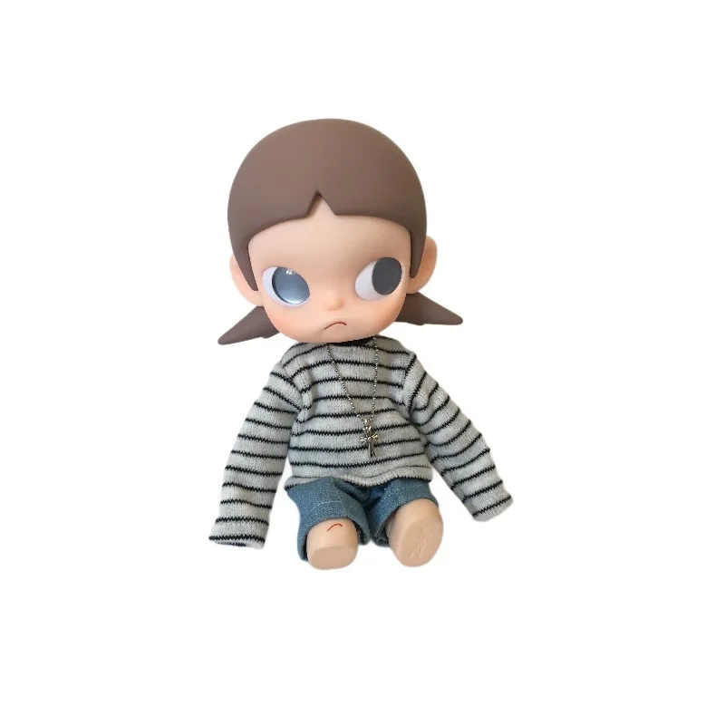 Completo per bambola compatibile con Zsiga Gazi Jie Luogo di bambola articolata Longing Abbigliamento BJD Set top autunno inverno a righe