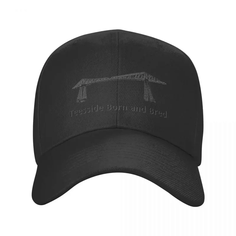 Teesside Born and Bred - Transporter Bridge Baseball Cap dad hat Sun Cap Sunscreen Women's Beach Visor Men's