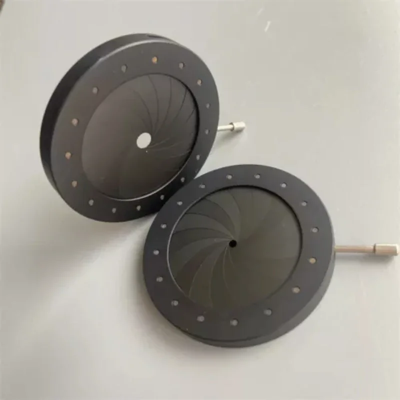 1PC 1.5-37MM Iris Diaphragm Aperture Module Manual Adjustable for Microscope Camera Lens Module DIY Retrofit Adapter Ring
