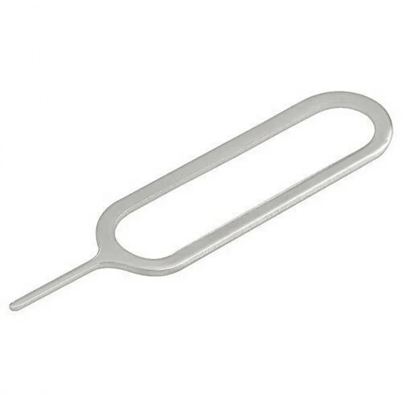 100/1 adet SIM kart tepsi çıkarma Pin İtici temizleme aracı IPhone ipad\'ler için uyumlu Samsung Xiaomi Huawei SIM kart açacağı iğne