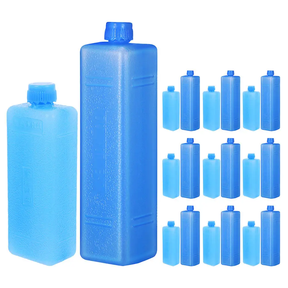 20Pcs Reusable Freezer Ice Cooling Packs Cooler Ice Box for Portable Fans Freezers Camping Travel Outdoor Use Safe