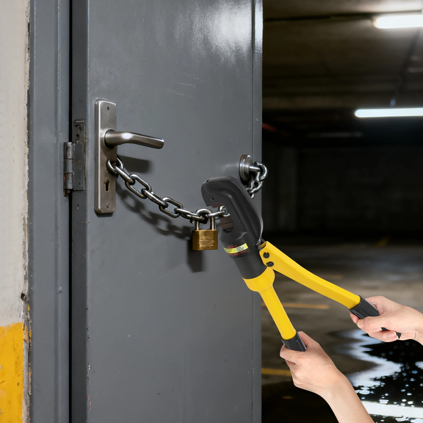 

Гидравлический резак для арматуры 16 мм с переносным кейсом