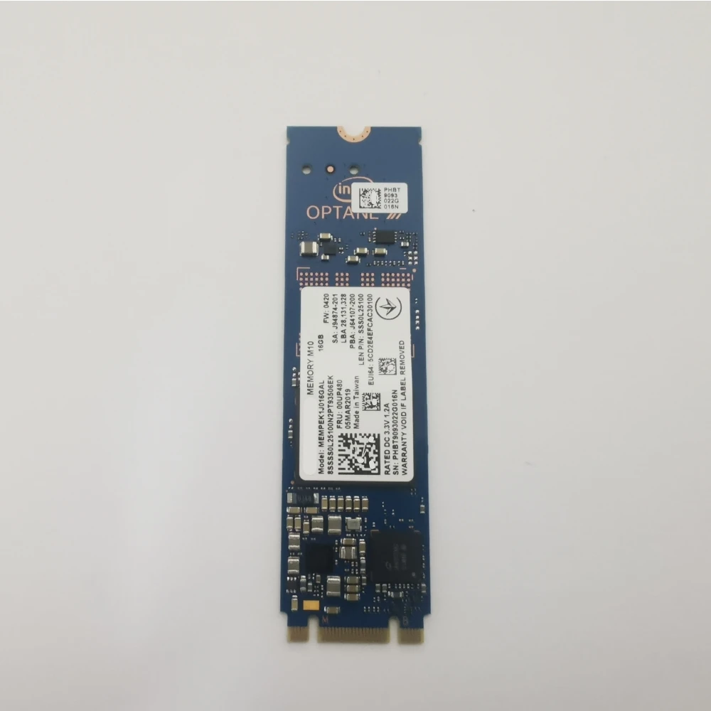 جديد SSD أصلي M10 M.2 2280 2242 SSD 16G NVMe PCIE 3.0X2 محرك أقراص الحالة الصلبة الداخلي 64 جيجابايت 32 جيجابايت يدعم ذاكرة Intel Optane الثانية