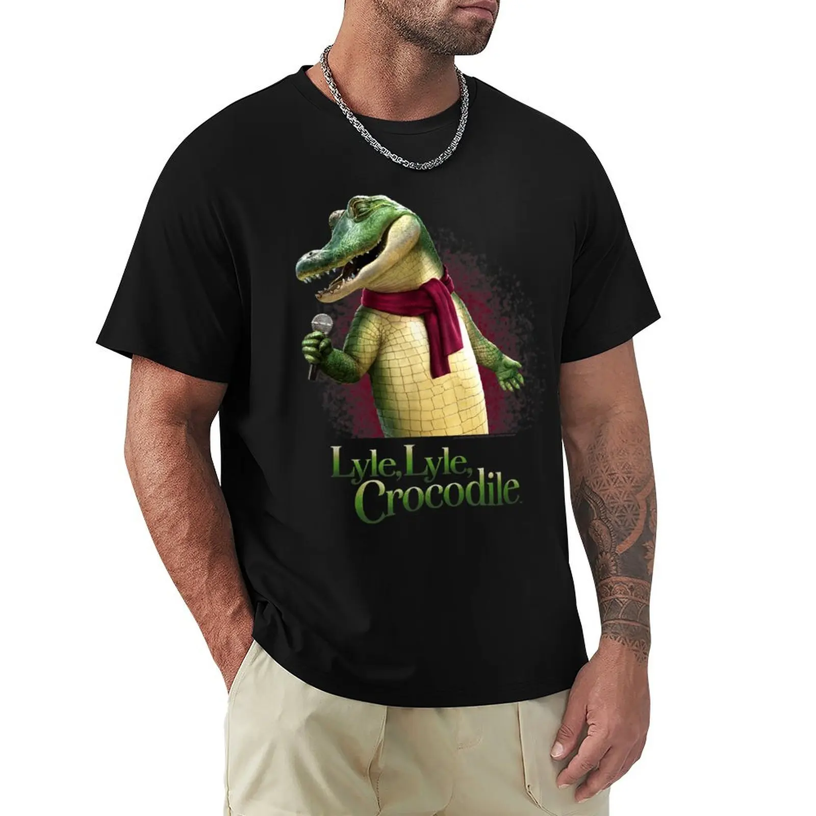 Lyle Lyle T-Shirt Christmas Casual Short Sleeve Top