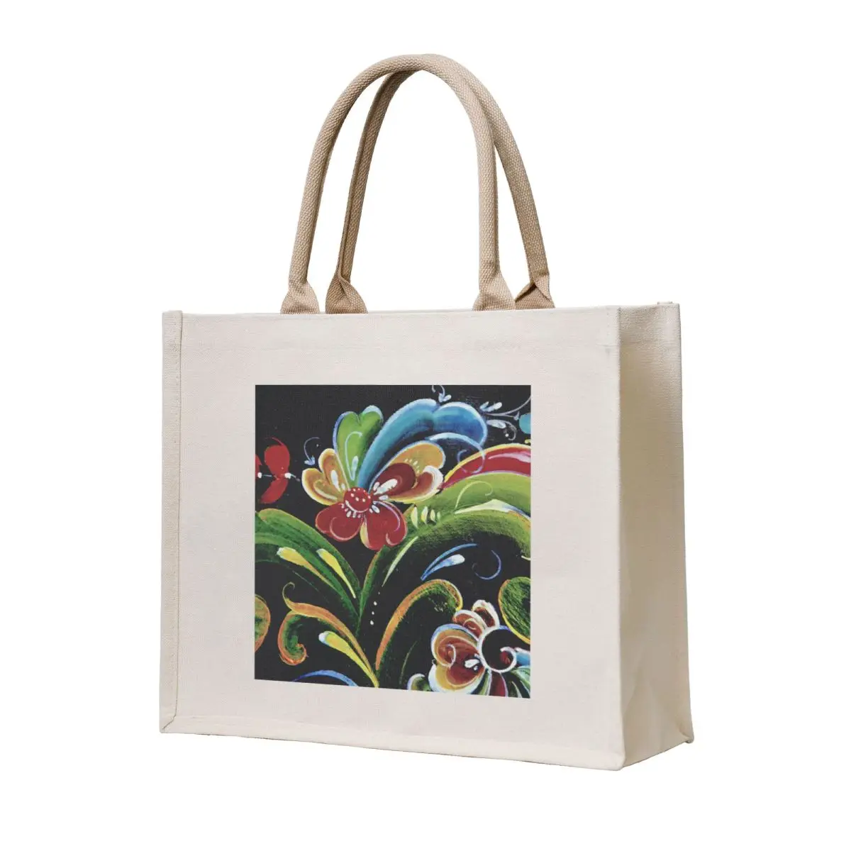 

Rosemaling Art from Norway Tote Bag sacs de shopping custom tote bag Eco bag personalized tote