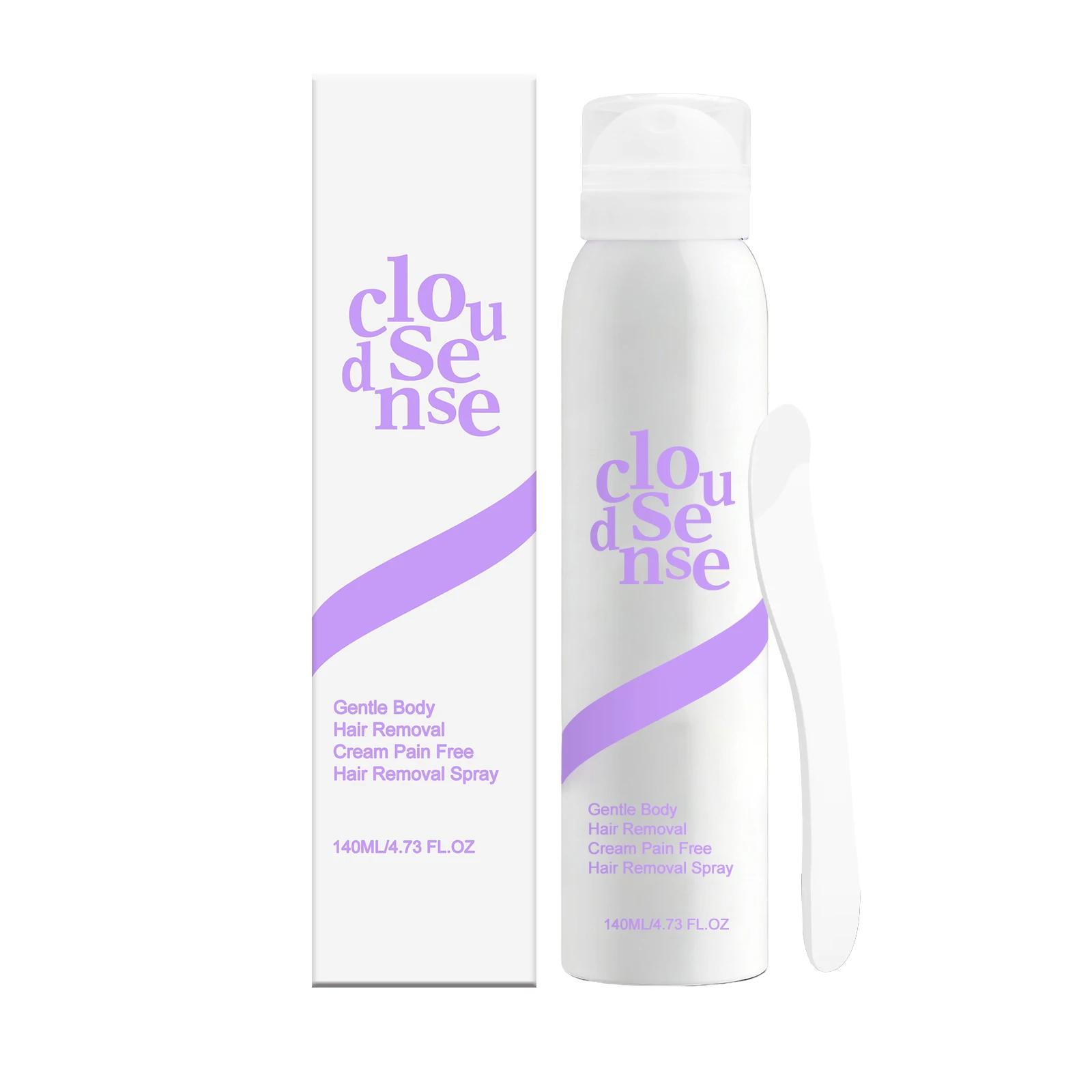 Hair Removal Spray Milder Effective Depilatory Formula For Smooth Silky Skin Full Body Hair Removal Care Unisex For Men Women view 2