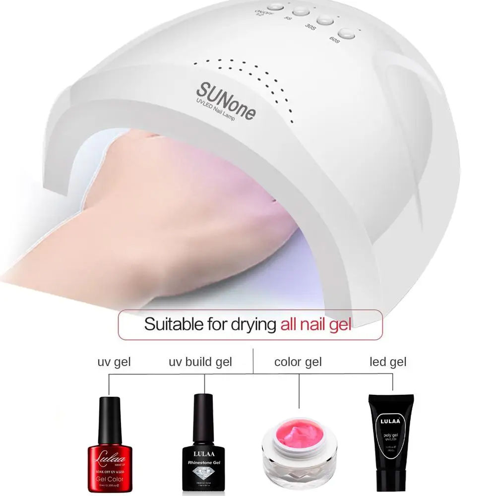 Smart 48W UV Led Lamp Nail Dryer For All Types Nail Gel 36 Leds Lamp For Nail Manicure Sun Light Infrared Sensing Nail Art Tool