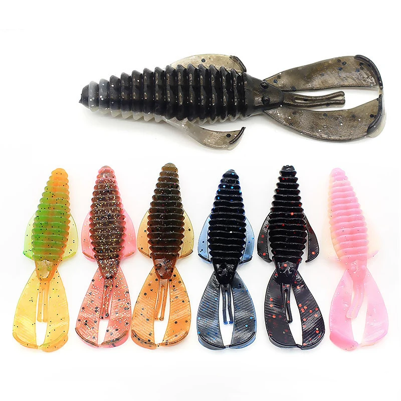 Lure Soft Bait - 12cm/15.5g - Spiral Fan-shaped Irregular Shape Bait - Versatile Bait For All Water Types - Lifelike Design For