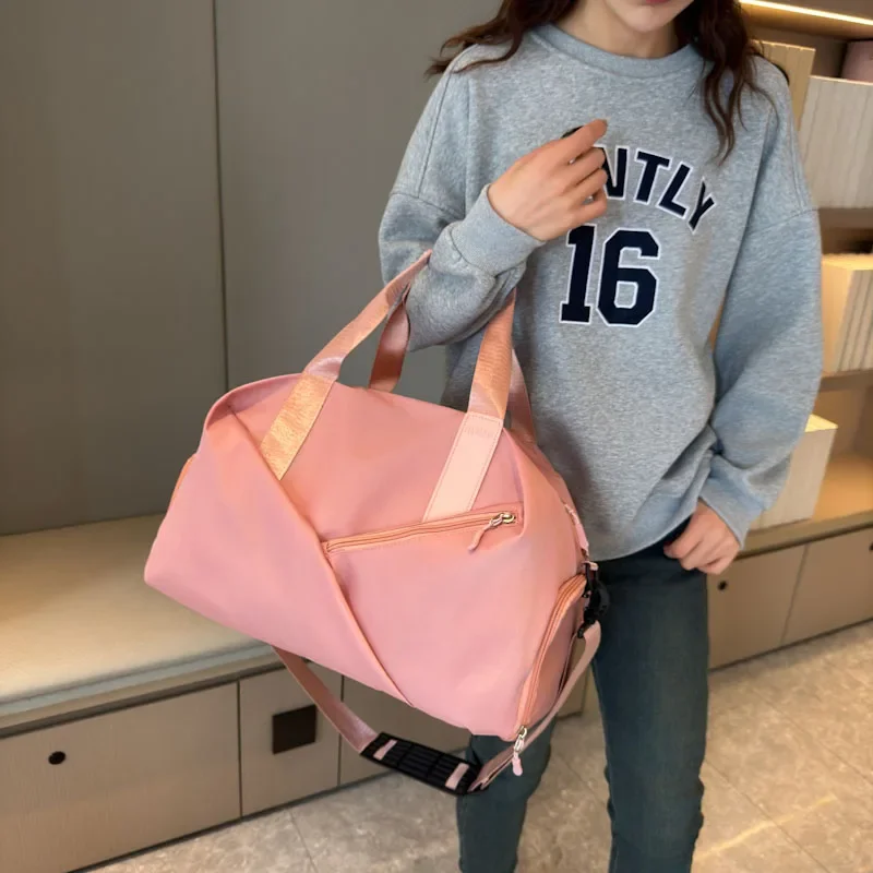 Oxford Solid Top-Handle Bags Ladies Bags on Sale 2023 High Quality Autumn High-capacity Casual Tote Zipper Travel Handbag