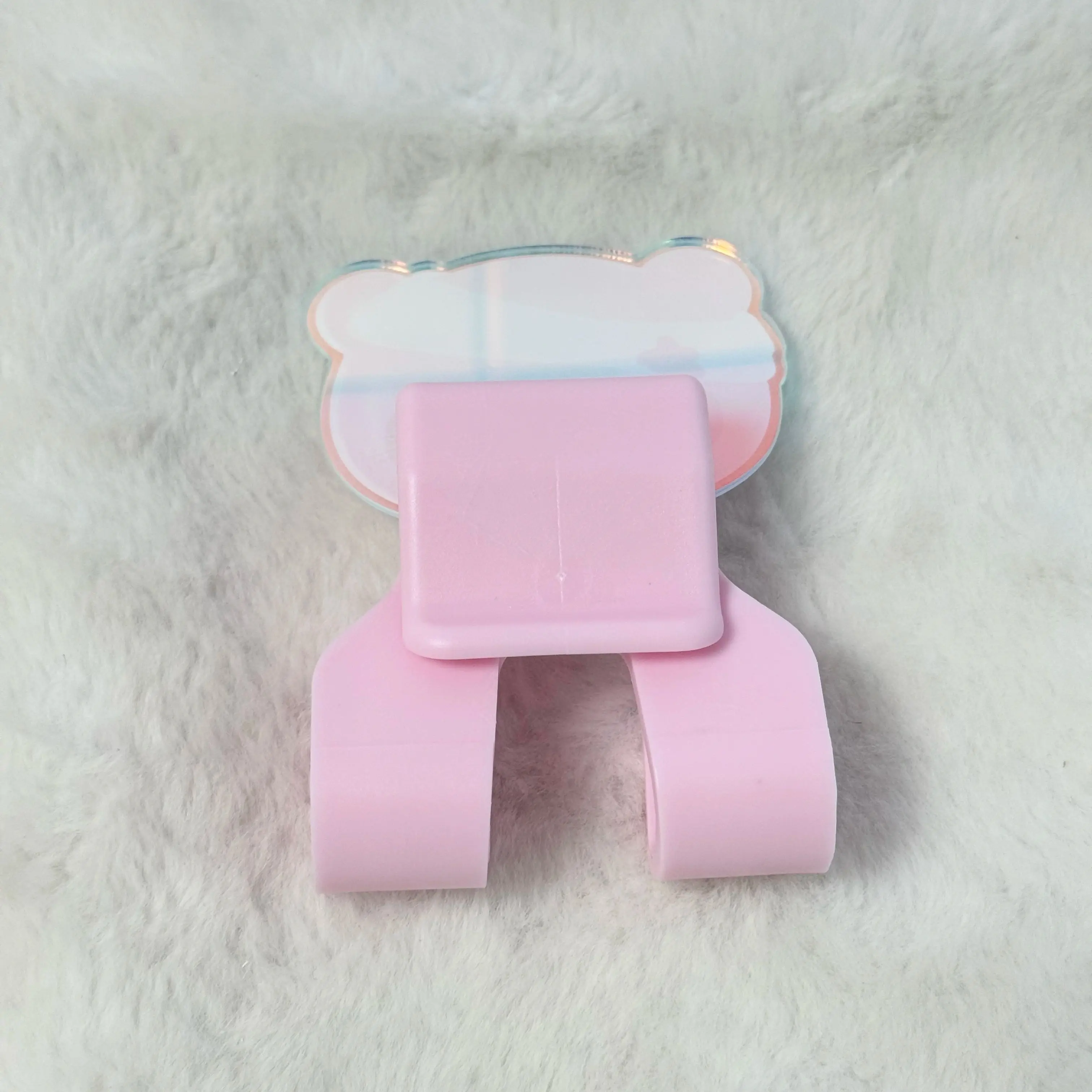 Cute Cartoon Clip-On Hook for E-Bike Front Basket, Decor Hanging Holder for Scooter Motorcycle