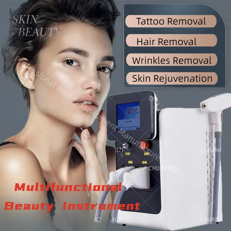 Hot Sale 3 in 1 Picosecond Pigment Removal Machine Tattoo Removal Device for women Hair Removal Machine