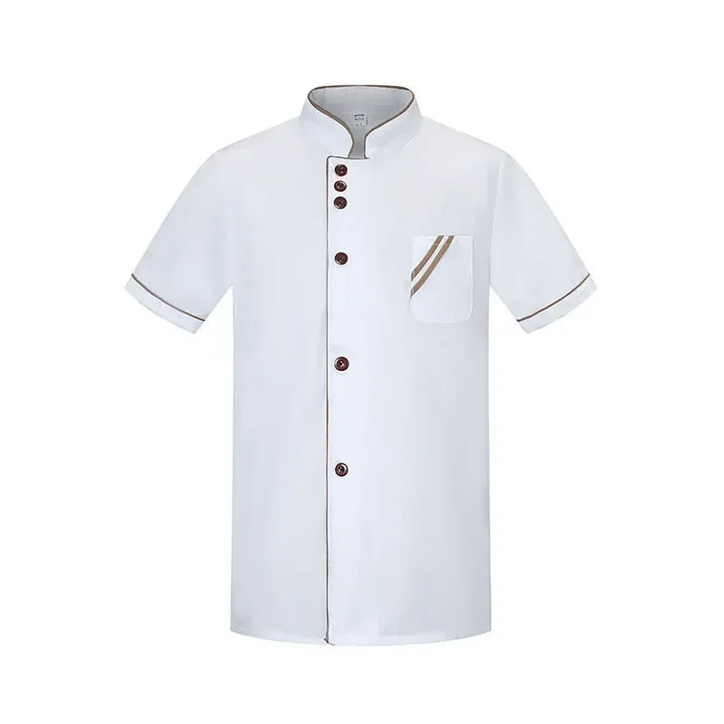Perfect for Restaurant Work Professional Chef's Jacket for Men Hotel Kitchen Uniform for Men, Designed for The Kitchen