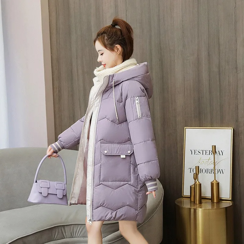 

Women's down Winter Coat Puffer Jaet Straight Cut Commute Sle Long Sve Zipper Closure Color Regular Thin