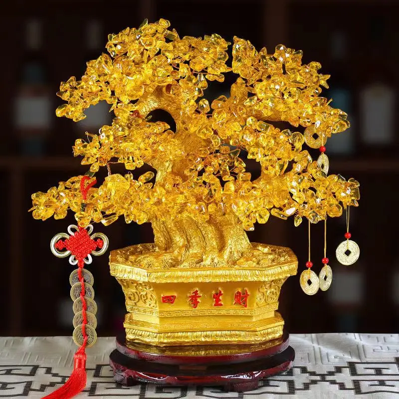 

Wholesale Natural Handmade Crystal Tree Quartz Crystal Stone Seasons Brings Wealth and Healing Energy