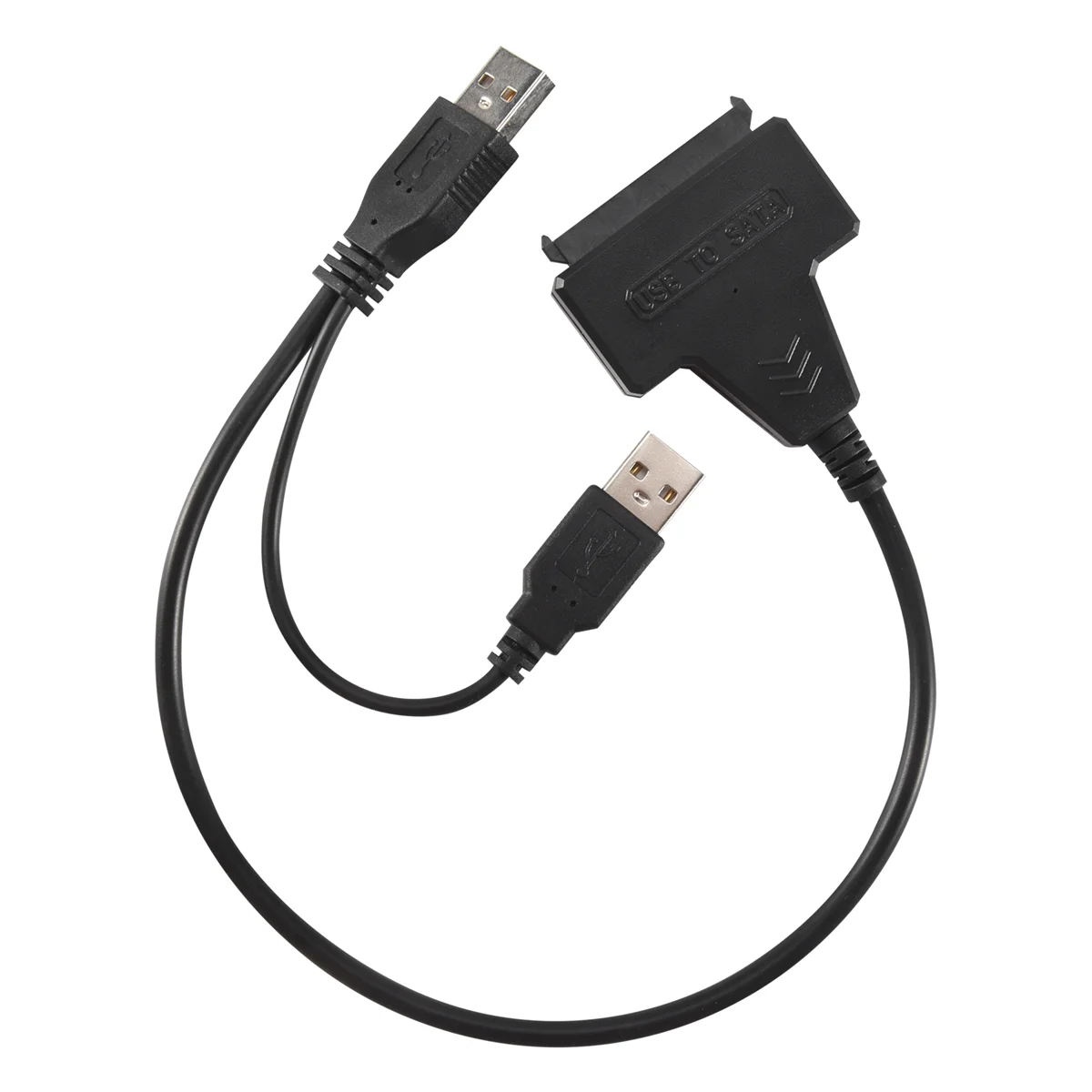 Cable adaptador USB2.0 a SATA, 48cm para SSD externo HDD de 2,5 pulgadas