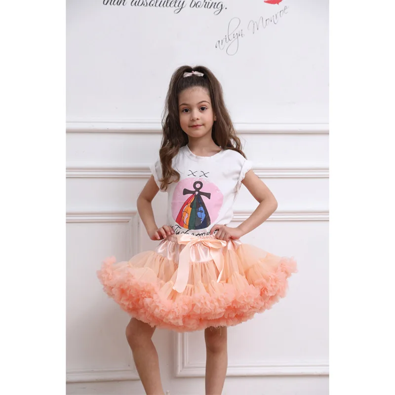 HEIßE Mädchen Tüll Rock Baby Mädchen Kleidung Tutu Pettiskirt Rock Mode Mädchen Kleidung Prinzessin Röcke Rock Für Mädchen Kleidung – Detail 20