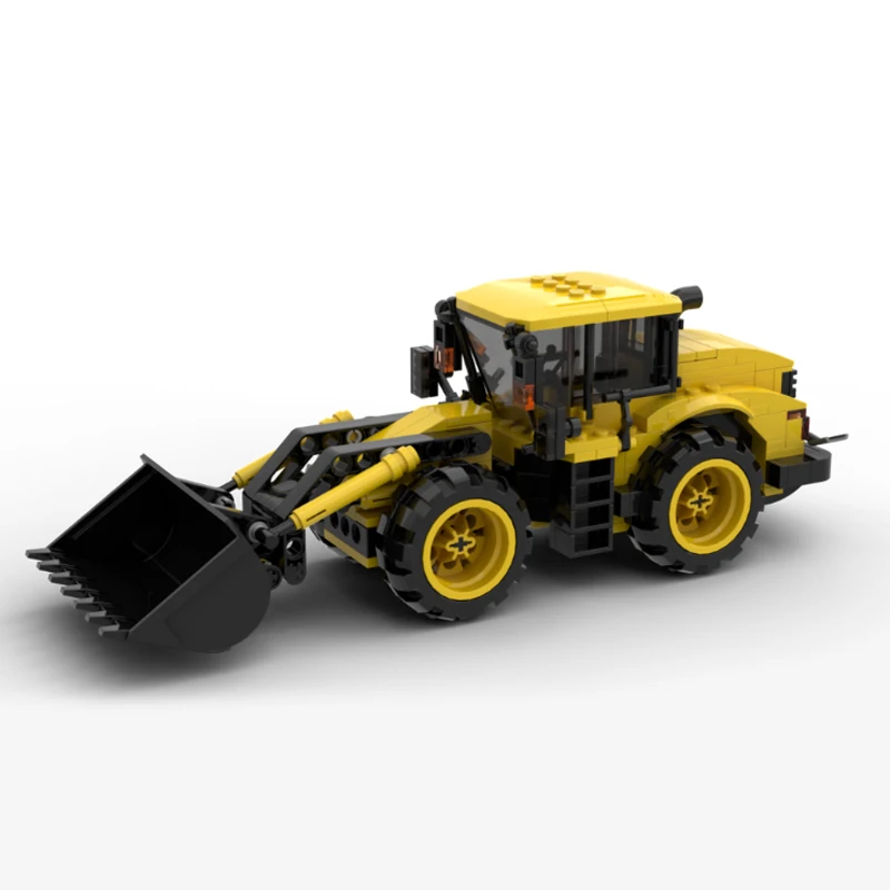 QWERT Speed Racing Car Model MOC Building Bricks Classic Front Loader Modular Technology Holiday Gifts Assemble Toy Suit Display